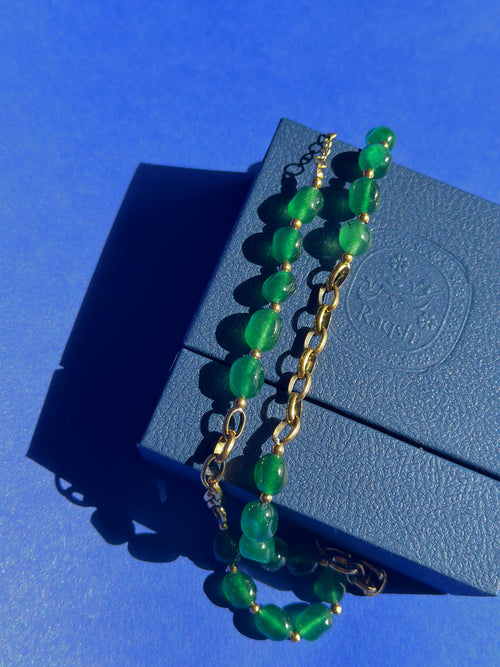Emerald Glow Necklace