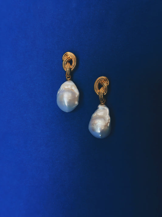 Baroque Pearl Earrings